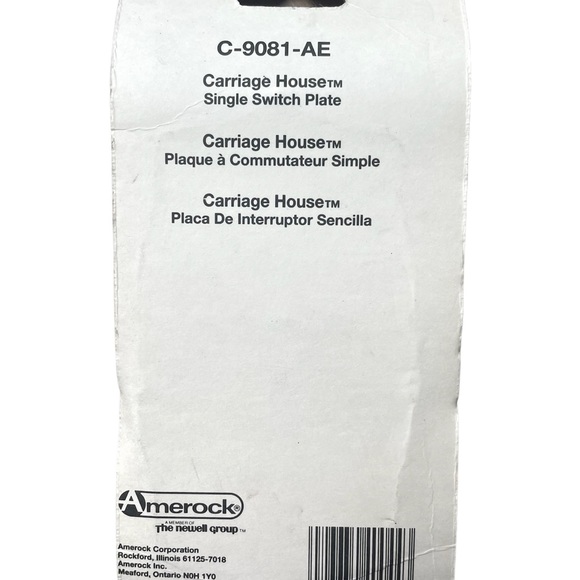 Vintage Amerock Single Outlet Switch Plate Cover - Picture 3 of 3